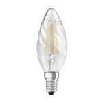 Ledvance Classic LED E14 Kaars Filament Helder 3.4W 470lm - 940 Cool white | Beste Kleurweergave - Dimbaar - Vervangt 40W
