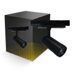 LED Railspot Zwart Zoomable 30W 3000lm 15-60D - 927-930-940 CCT