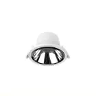 Noxion LED Downlight Apollo 9W 1100lm 60D - 840 Koel Wit | 145mm - Zaagmaat 120mm - Alu Reflector - UGR 