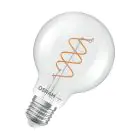Osram Vintage 1906 LED E27 Globe Filament Twist Helder 7.2W 806lm - 927 Zeer Warm Wit | Beste Kleurweergave - Dimbaar - Vervangt 60W