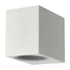 D'Lite Vrebos Wandlamp Aluminium Wit | IP56 - Geschikt Voor 1x GU10 